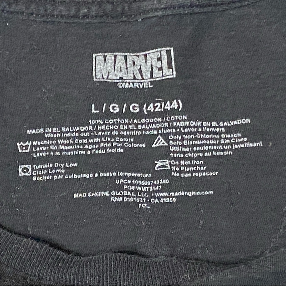Venom Black Graphic T-Shirt - Picture 4 of 6